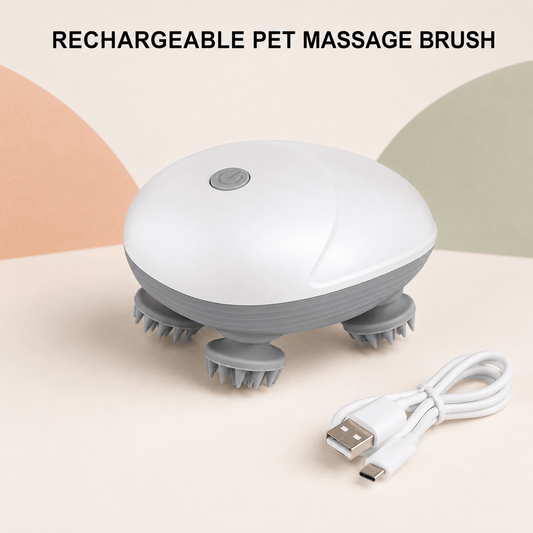Rechargeable Pet Massage Brush